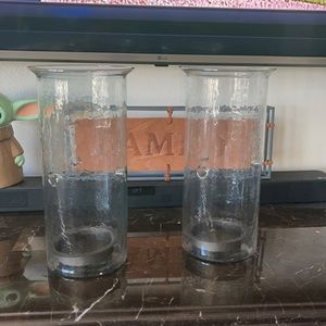 Pair of Candle Hurricanes